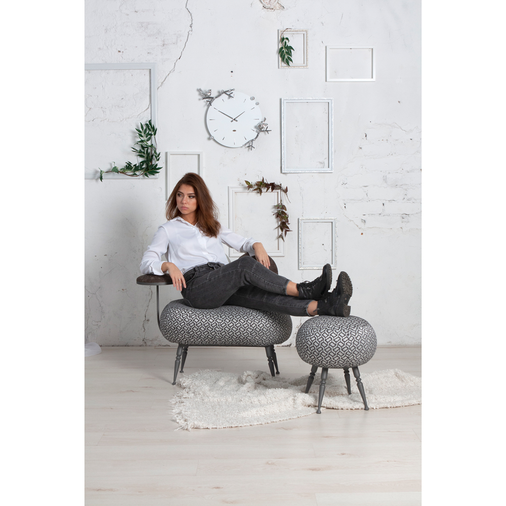 14043 Банкетка Форте Люкс Грей BOGACHO 4627174556209 - Вид №5