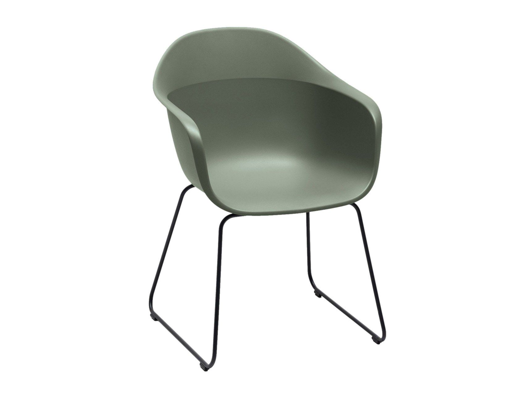 Рециркулированный пластиковый стул с подлокотниками Kristalia Elephantino ARCH-00078244