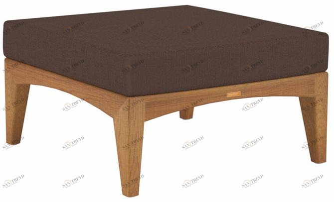 Royal Botania Прямоугольный садовый пуф из ткани Zenhit sun-id-1437351