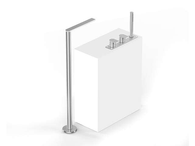 Набор для ванны с 4 отверстиями из нержавеющей стали с ручным душем Zazzeri Q316 ARCH-00055032 - Вид №1