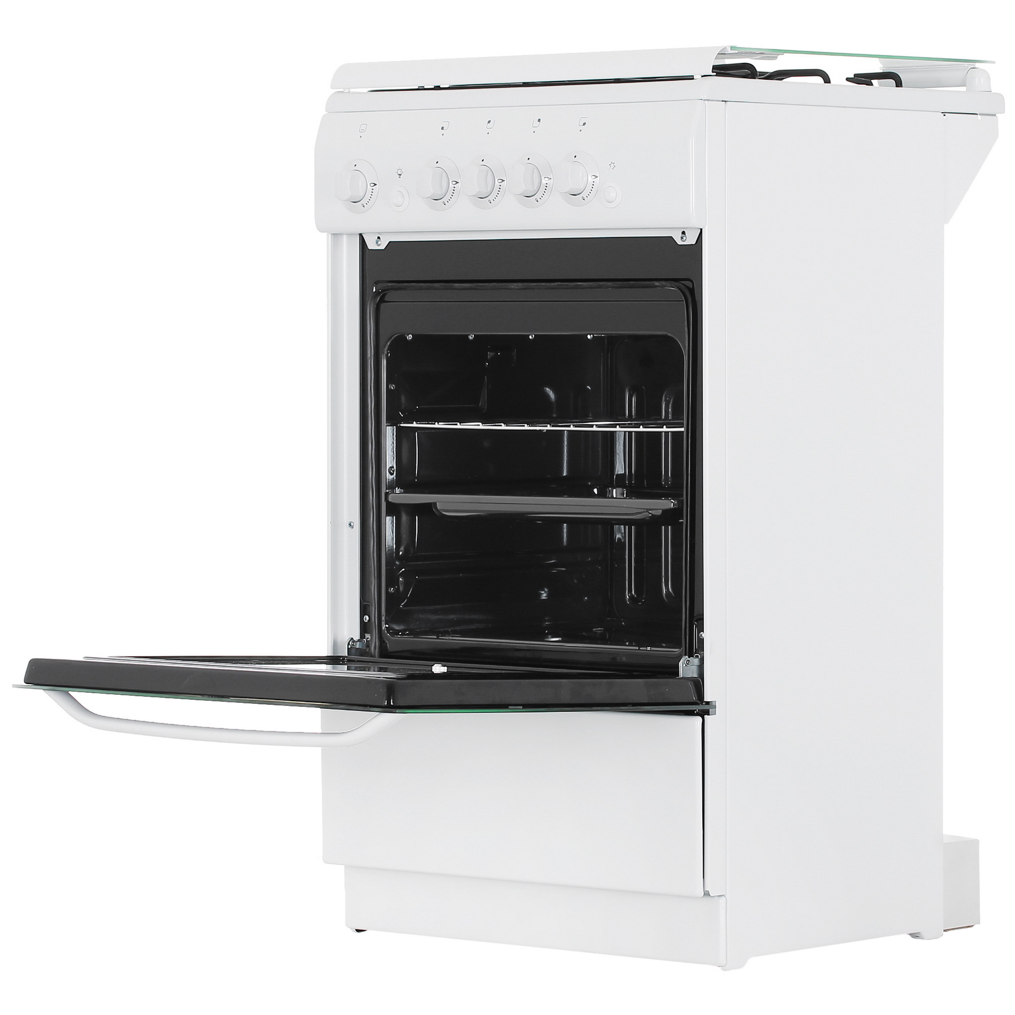 9000314 Газовая плита De Luxe 5040.56г (кр)-030 белый STDN-0113301 - Вид №4