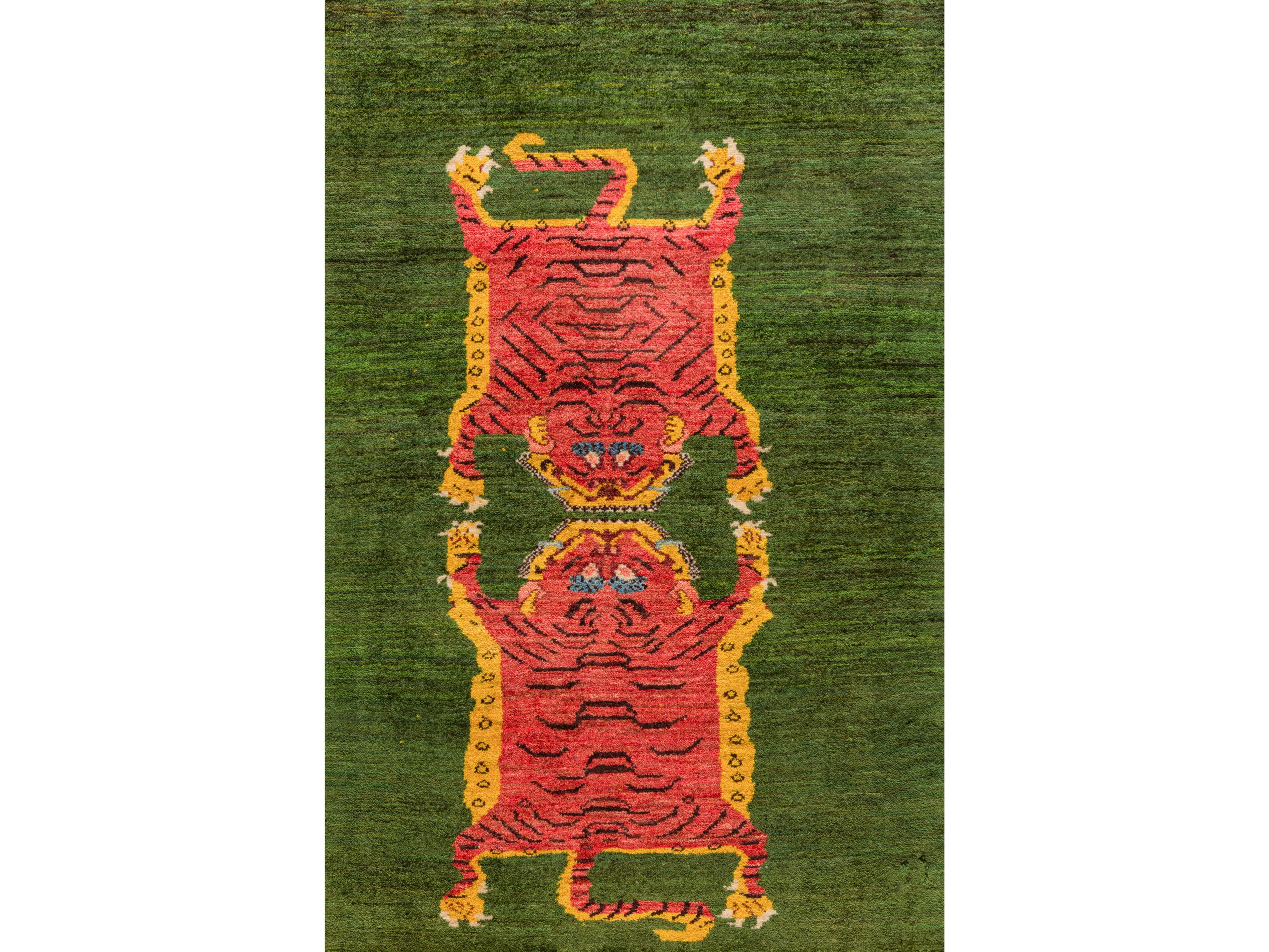 Прямоугольный шерстяной ковер Zollanvari Tiger-Designer ARCH-00063269 - Вид №1