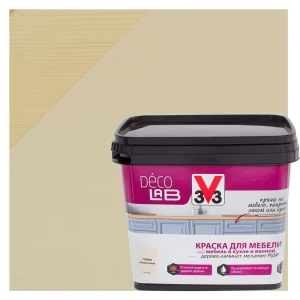 Краска для мебели V33 Decolab цвет пудра 0.75 л