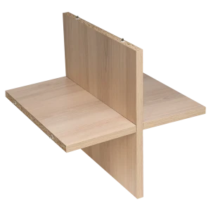 Вставка крестовая для стеллажа KONSENSA Руан 32.7x31.5 см ЛДСП цвет дуб