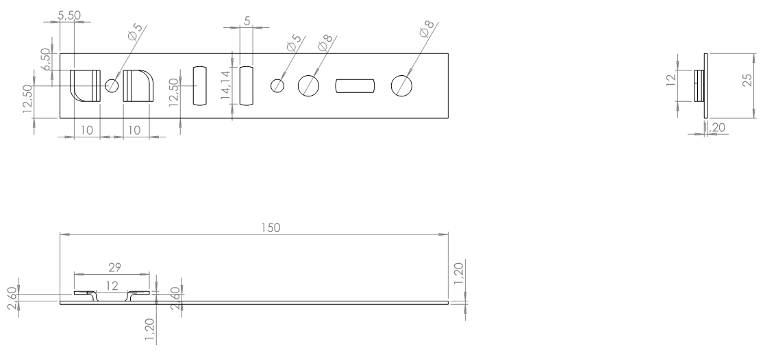 Анкерная пластина КРЕПКО-НАКРЕПКО для оконных конструкций 150×25×1,2 мм 84964430 STLM-0057441 - Вид №4