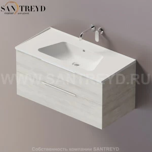 Flaminia BLOOM Тумба под раковину 105 см с 1 ящиком BBX839.WW