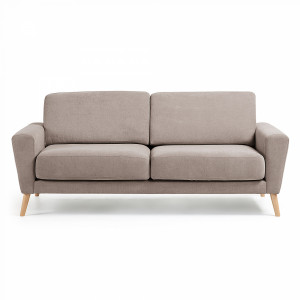 053244 Диван Guy 3х местный серый La Forma Narnia