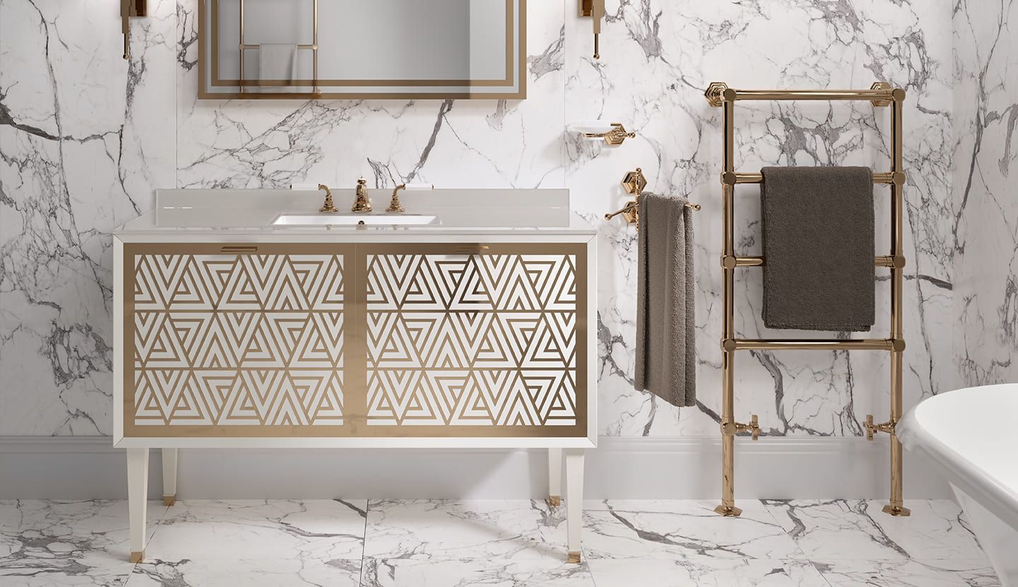 Деревянный напольный умывальник с ящиками Park Avenue CORA 2S ARCH-00077371 - Вид №4