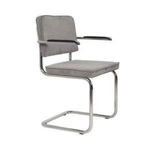 Кресло Ridge Rib светло-серое