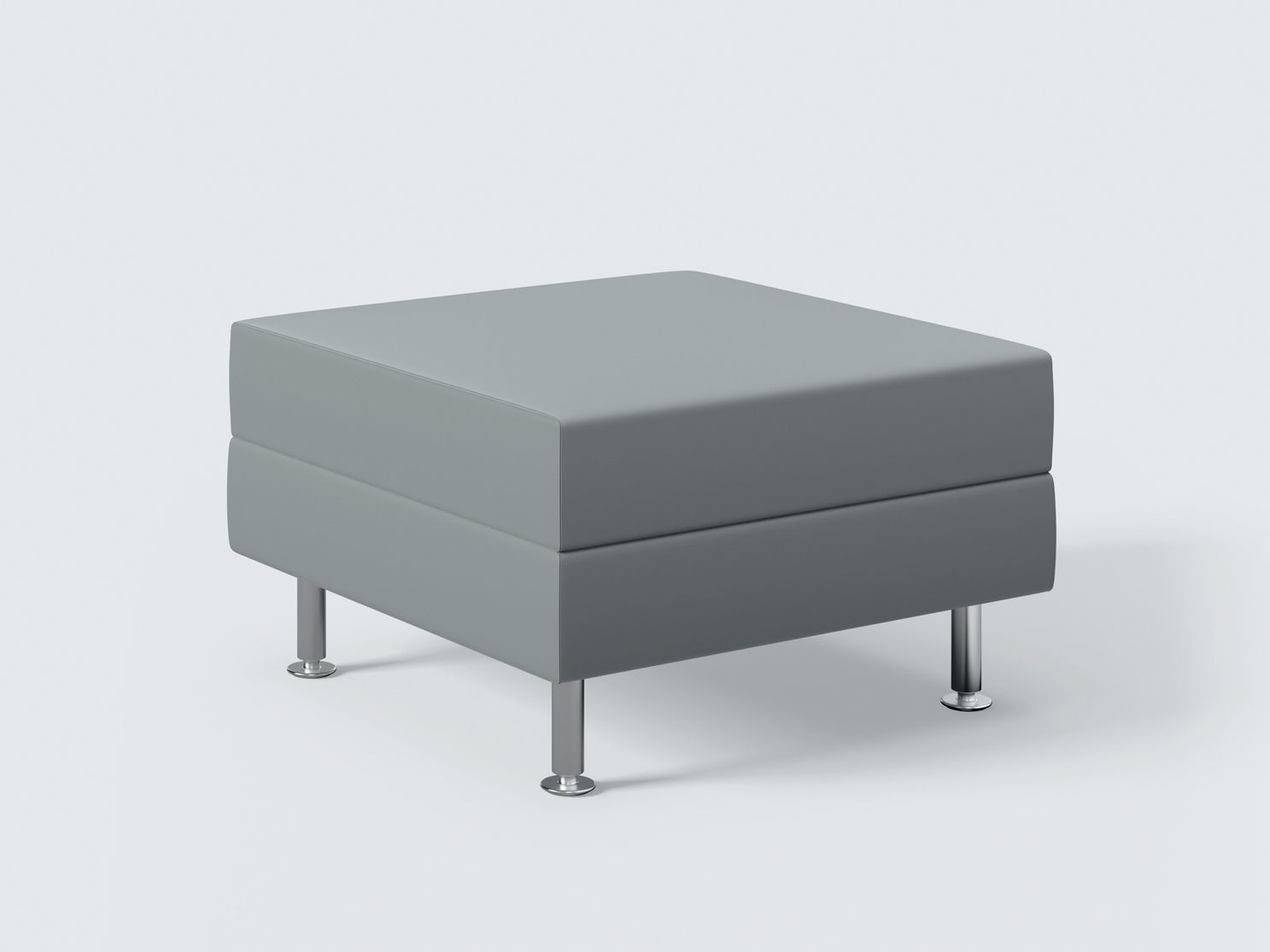 Квадратный пуф Ares Line ARCH-00033854 - Вид №1