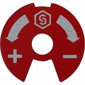 Синий-красный диск STOUTдля распределительных коллекторов