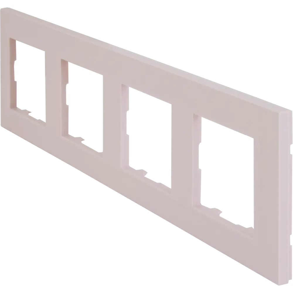 Рамка Legrand Structura на 4 поста в нежном розовом цвете 82064648 STLM-0018637 - Вид №2