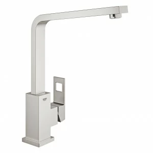 Смеситель для кухни GROHE Eurocube, суперсталь (31255DC0)