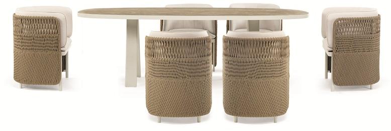 Ethimo Садовый стул с подлокотниками Esedra Espd00n - Вид №10