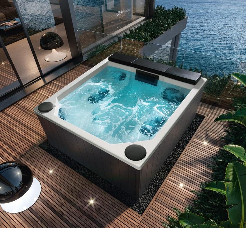 Gruppo Treesse Надземная гидромассажная ванна на 4 места Treesse pool sun-id-1356547 - Вид №2