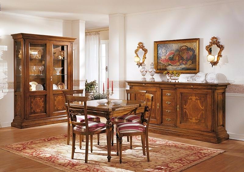 Arvestyle Буфет из массива дерева с распашными дверцами с ящиками Stile Ks-e500 - Вид №1