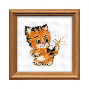 1107 Набор для вышивания Рыжик 10 х 10 см RIOLIS Сотвори Сама