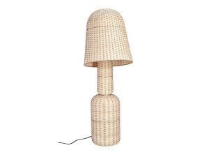 Торшер из ротанга