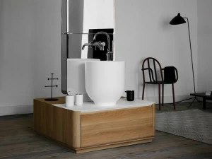 INBANI Деревянная тумба под умывальник с ящиками Origin