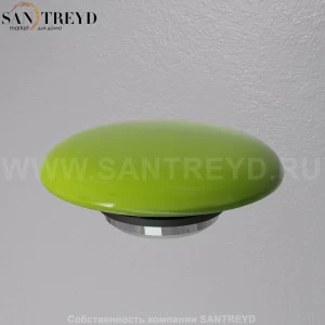 A038VX.121 Донный клапан с керамической накладкой с функцией Click-clack A. e. T. Italia RICAMBI Зеленый глянцевый