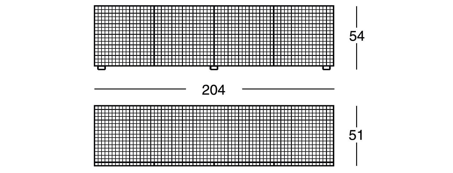 Деревянный шкаф с распашными дверями Zanotta Quaderna ARCH-00034051 - Вид №4