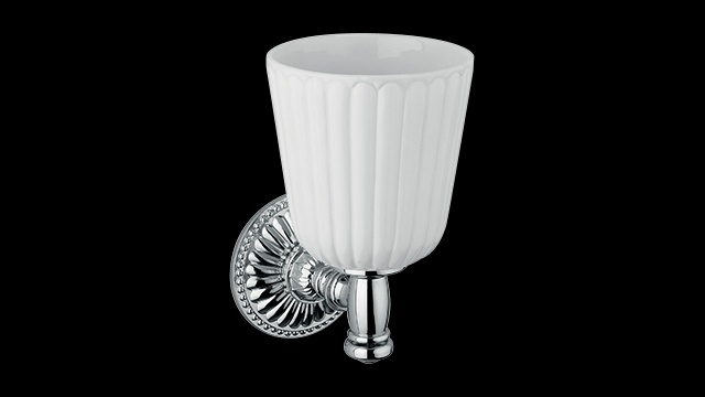 AA142 Стакан, настенный, керамический bagno&associati AIDA Bagno & Associati