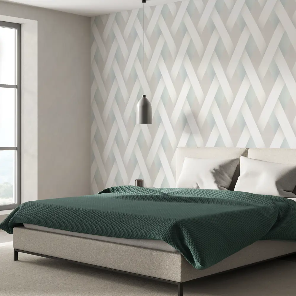 Флизелиновые обои Palitra Home Super серые 1.06 м 89436983 STLM-1584715 - Вид №5