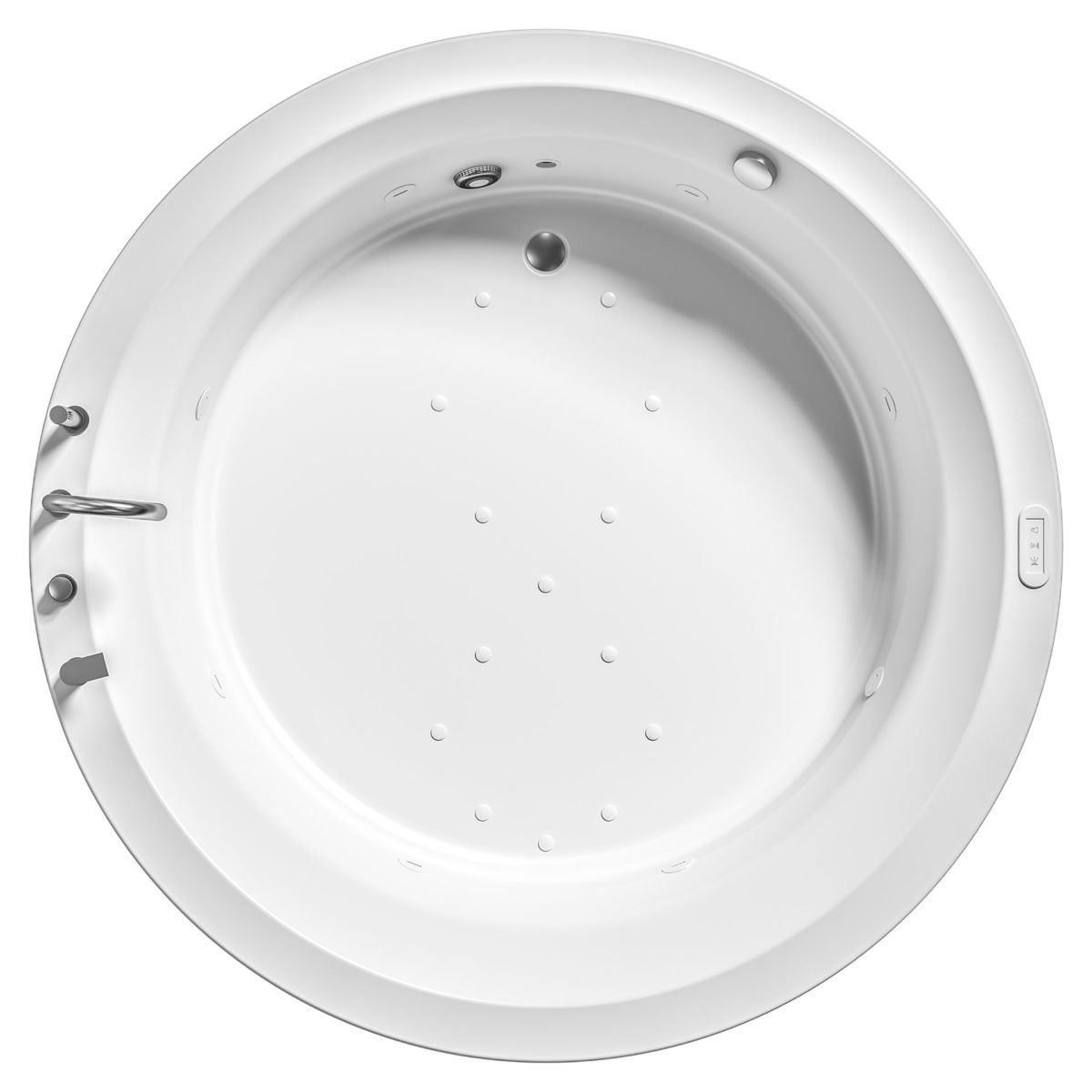 Встраиваемая 2-местная ванна с гидромассажем Albatros ARCH-00083708 - Вид №4