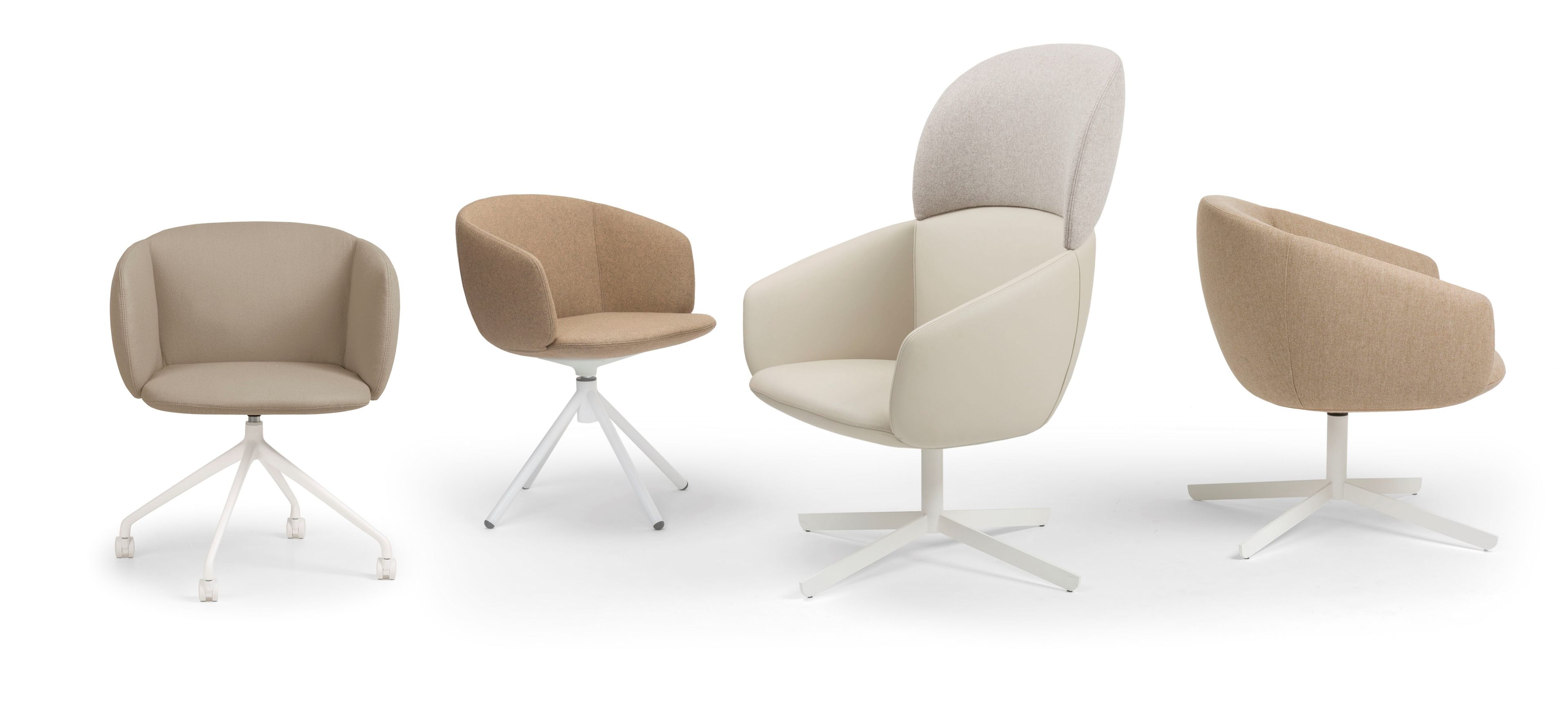 Мягкий стул с колесами True Design Not ARCH-00051861 - Вид №6