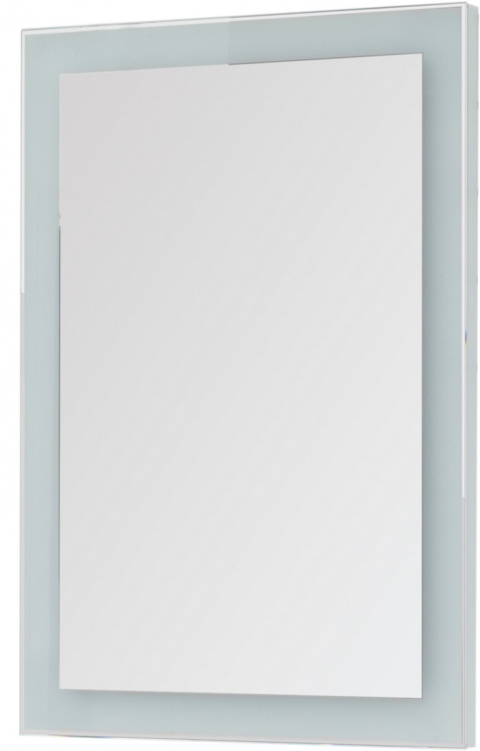 Kvadro зеркало с LED подсветкой 600х850 инфракрасный выключатель DREJA 779011W - Вид №2