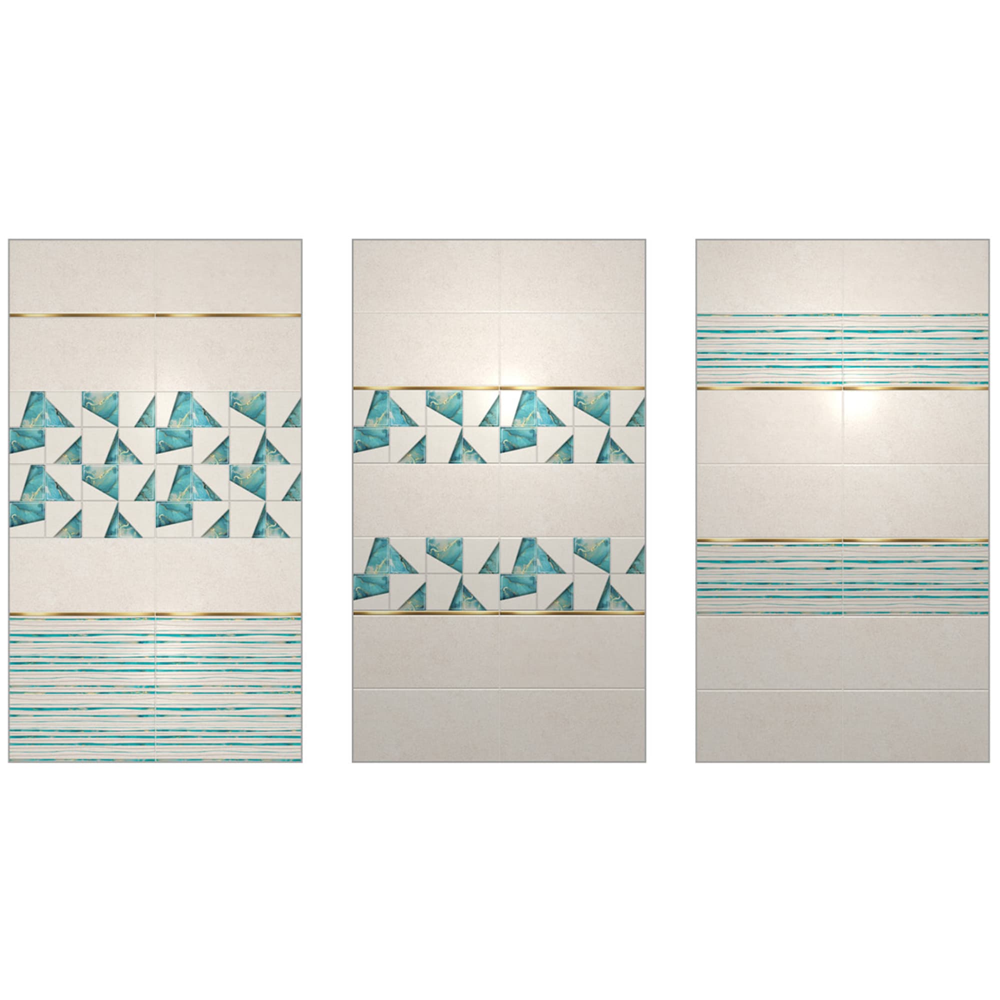 84766328 Плитка настенная 24,9x50см 1.37м2 цвет зеленый ENIGMA Santreyd - Вид №6