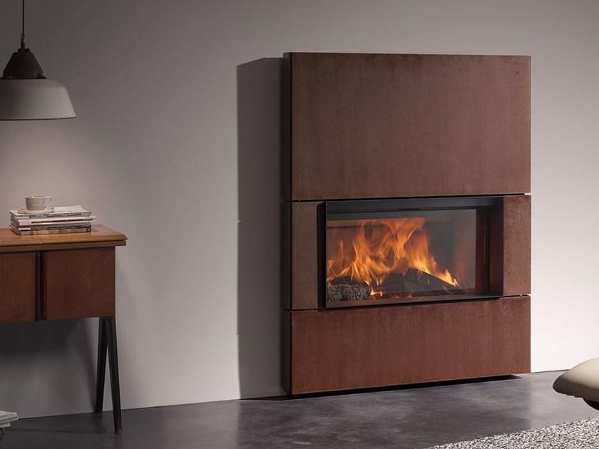 Stûv Закрытый дровяной камин с панорамным остеклением Stûv 22 sun-id-1503124 - Вид №1