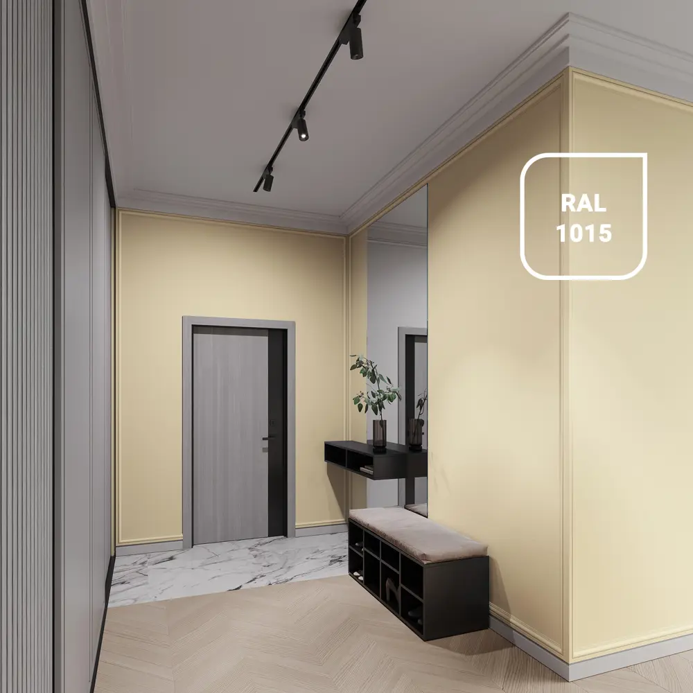 Краска латексная Olimp моющаяся матовая цвет белый база А 10 л STLM-2141990 - Вид №19