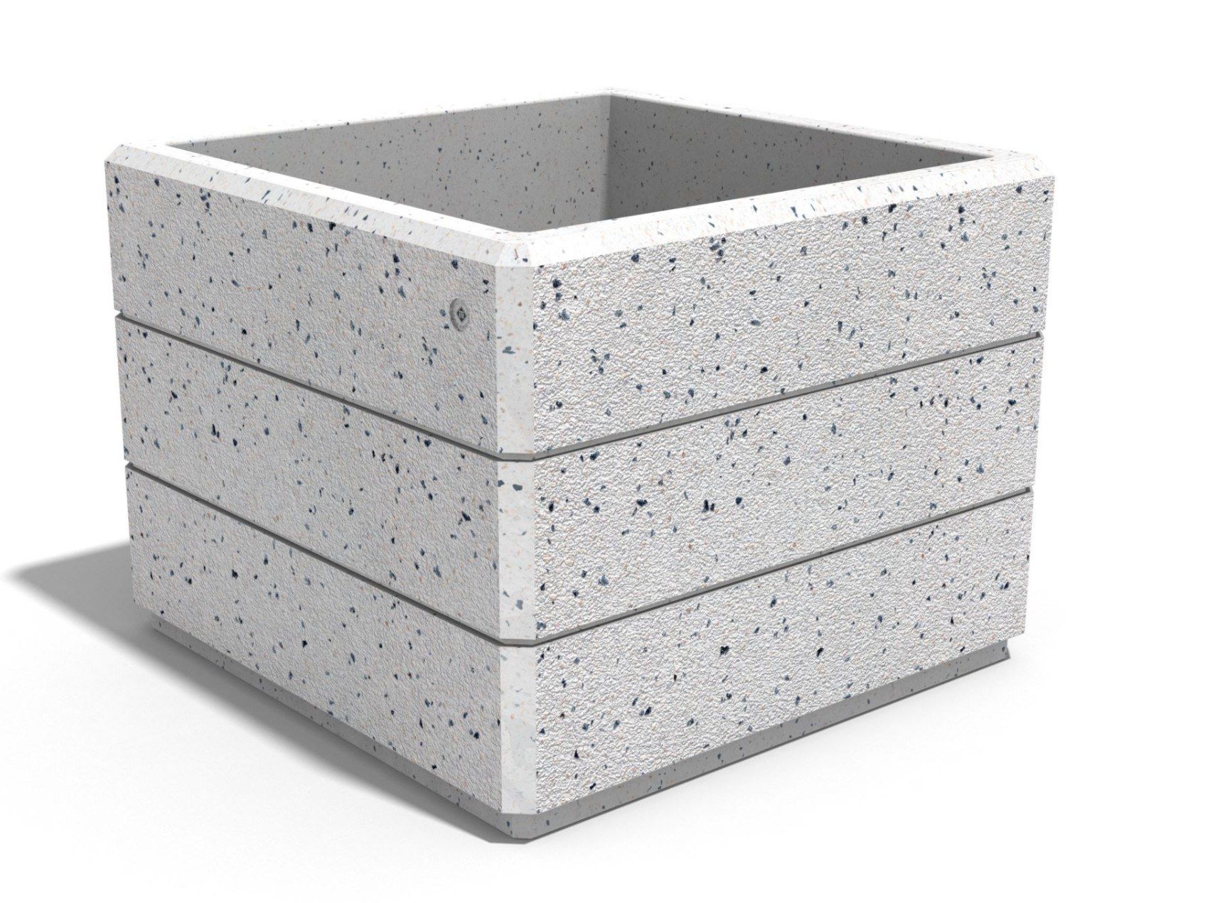 Бетонная квадратная плантатор ENCHO ENCHEV - ETE 74/75 ARCH-00100059