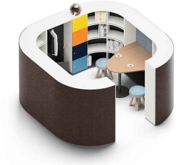 werner works Офисный остров для встреч Basic flow sun-id-1346543 - Вид №3