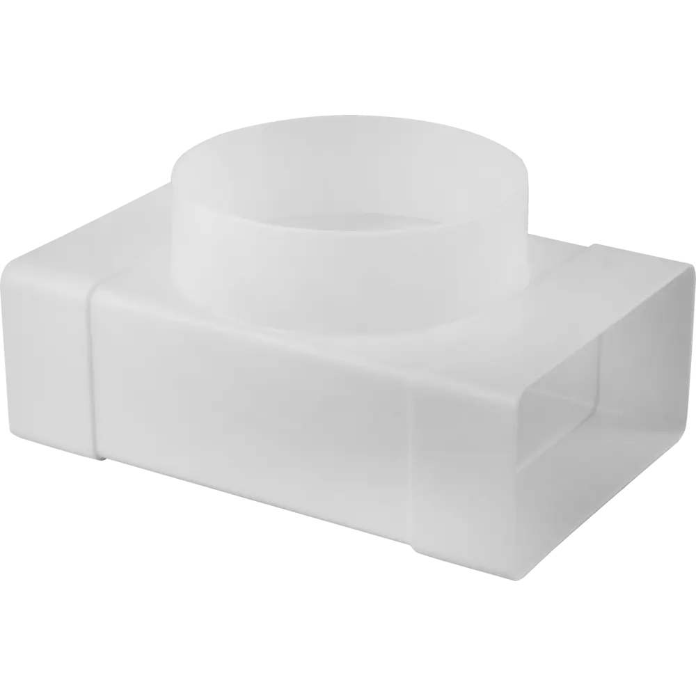 Тройник вентиляционный EQUATION для воздуховодов 55×110/100 мм 18156302 STLM-0009739