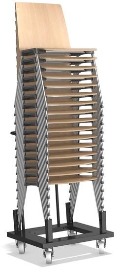 Casala Штабелируемый стул для конференций из дерева Caliber 3892/00 - Вид №3