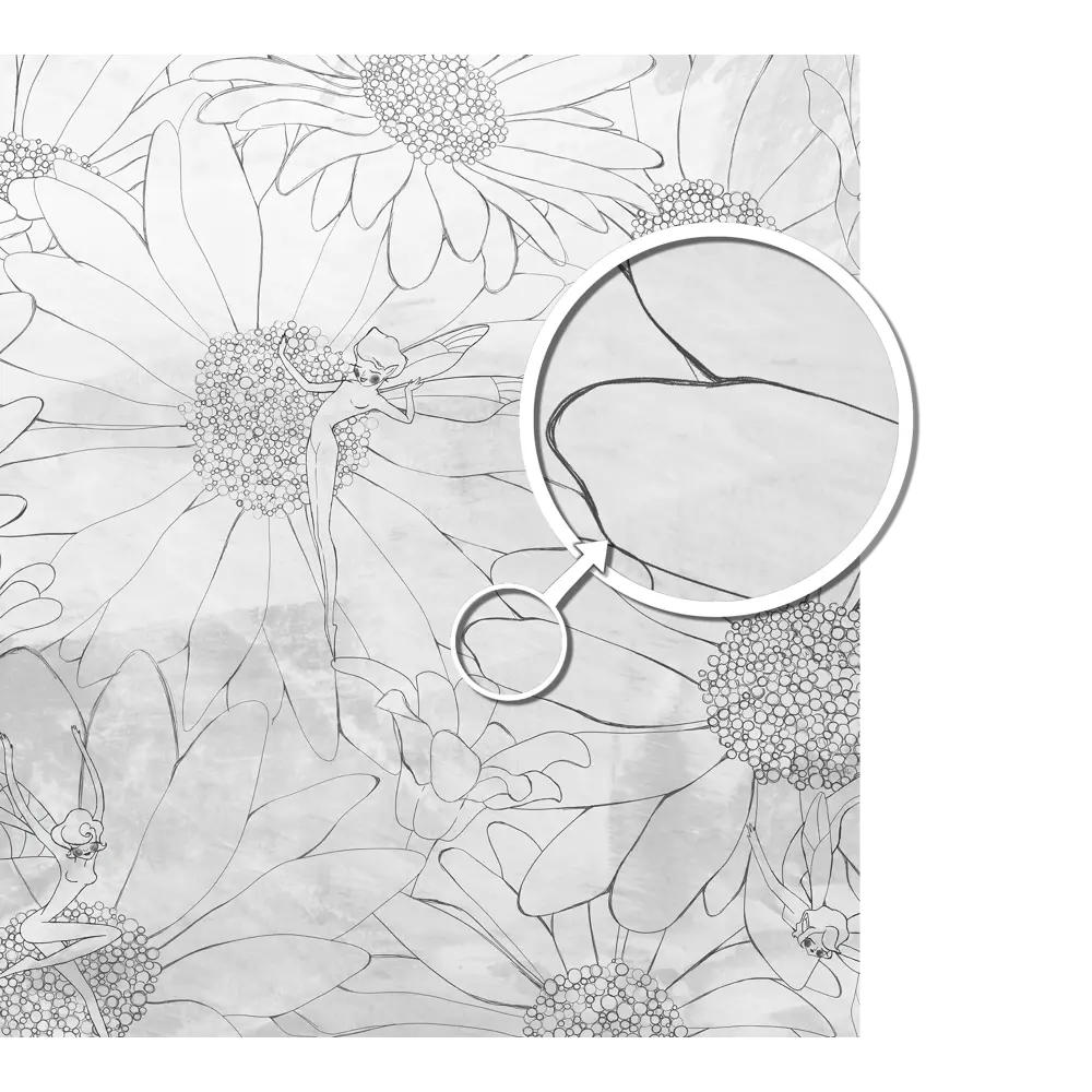 Фотообои Танцующие феи флизелиновые 300x270 см L13-554 FBRUSH 3D FLIZART STLM-2108546 - Вид №1