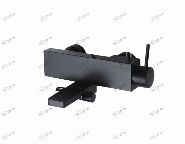 Смеситель для ванны и душа (Black) ARC F66061K-01A-ENG bravat