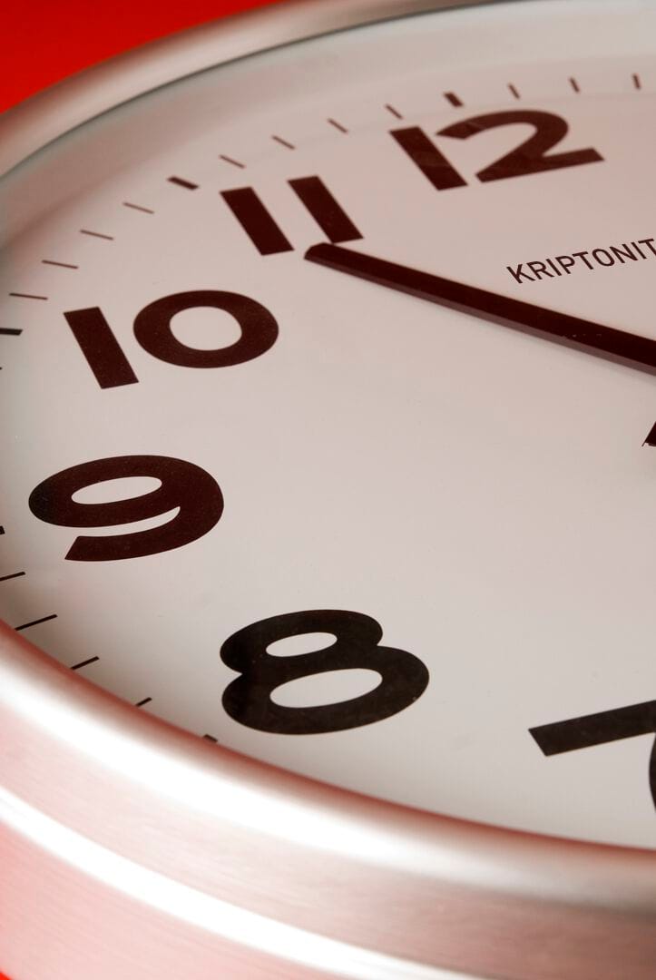 Настенные часы из анодированного алюминия KRIPTONITE GIGANTE ARCH-00080250 - Вид №4