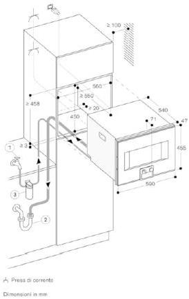 Gaggenau Комбинированная стеклянная печь Serie 400 Bs471102 - Вид №1