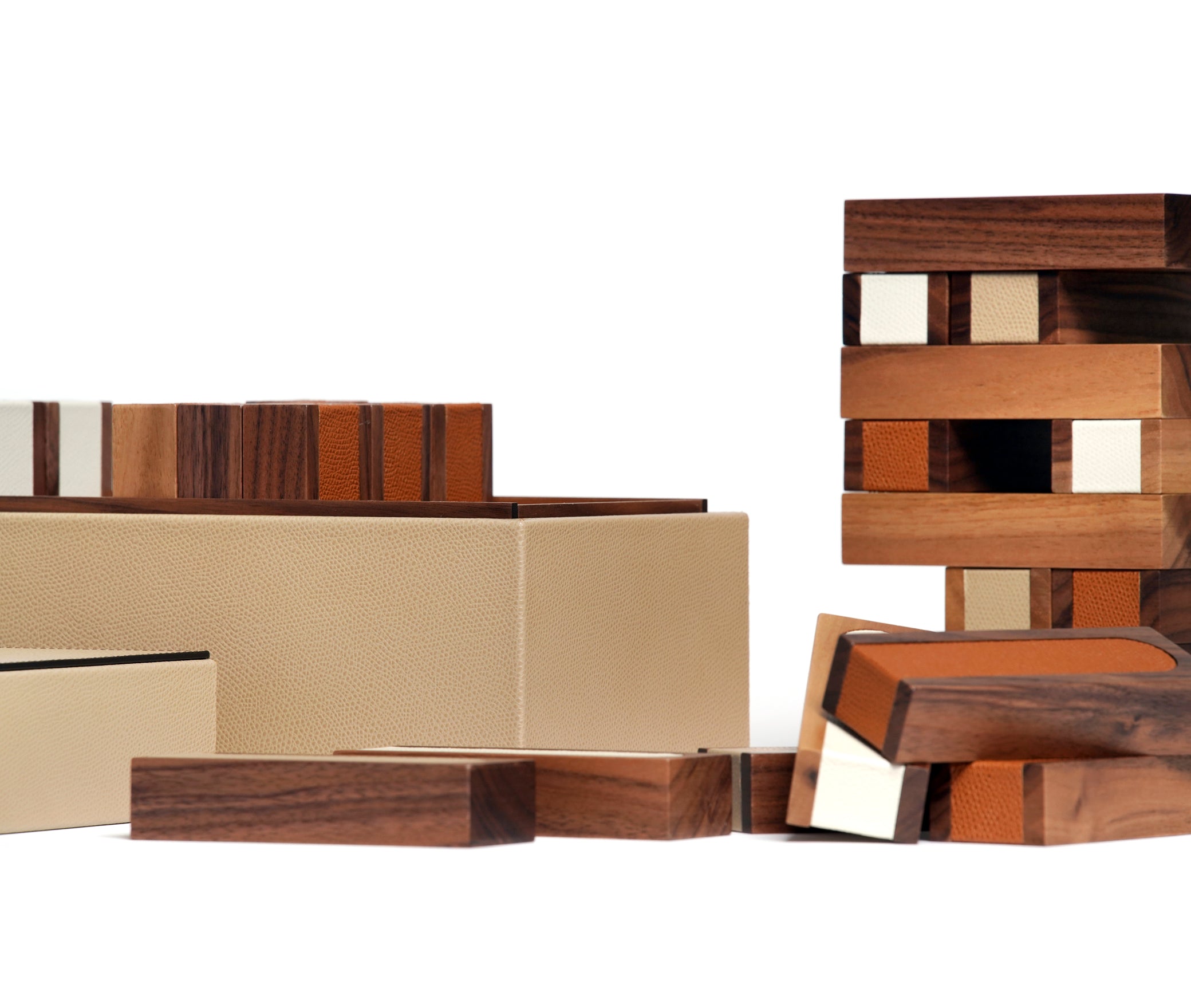 Пизанская башня - 49X15X H14,5 см / зернистая кожа_artic Pinetti 00.1219.029.085 - Вид №3