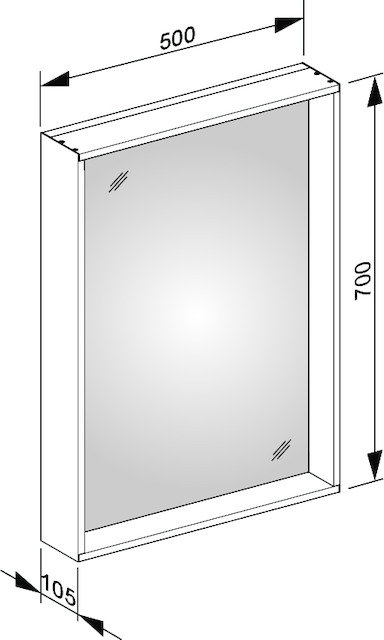 07895172000 Зеркало хрустальное KEUCO Lichtspiegel - Вид №9