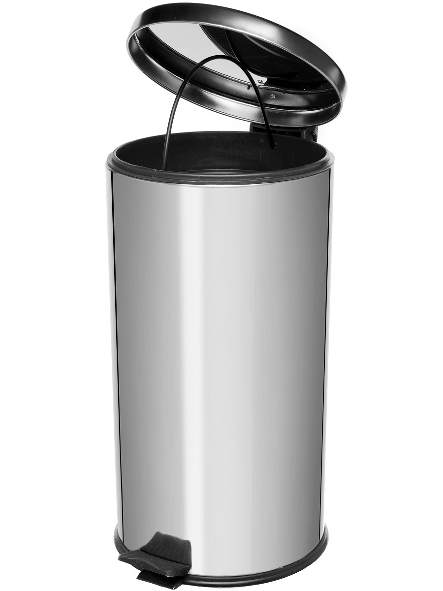 Вёдра с педалью и крышкой Antila Soft Close 40L Chrome NAVAKO 11092 - Вид №1
