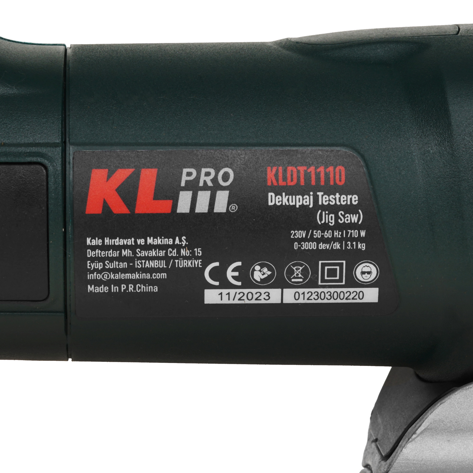 Электрический лобзик KLPRO KLDT1110 9150305 STDN-0019718 - Вид №4