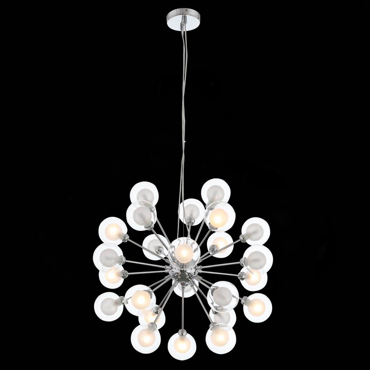 Подвесная люстра ST Luce Dualita SL431.103.24 ST LUCE ДИЗАЙНЕРСКИЕ, DUALITA 328594 Хром;прозрачный  - Вид №2
