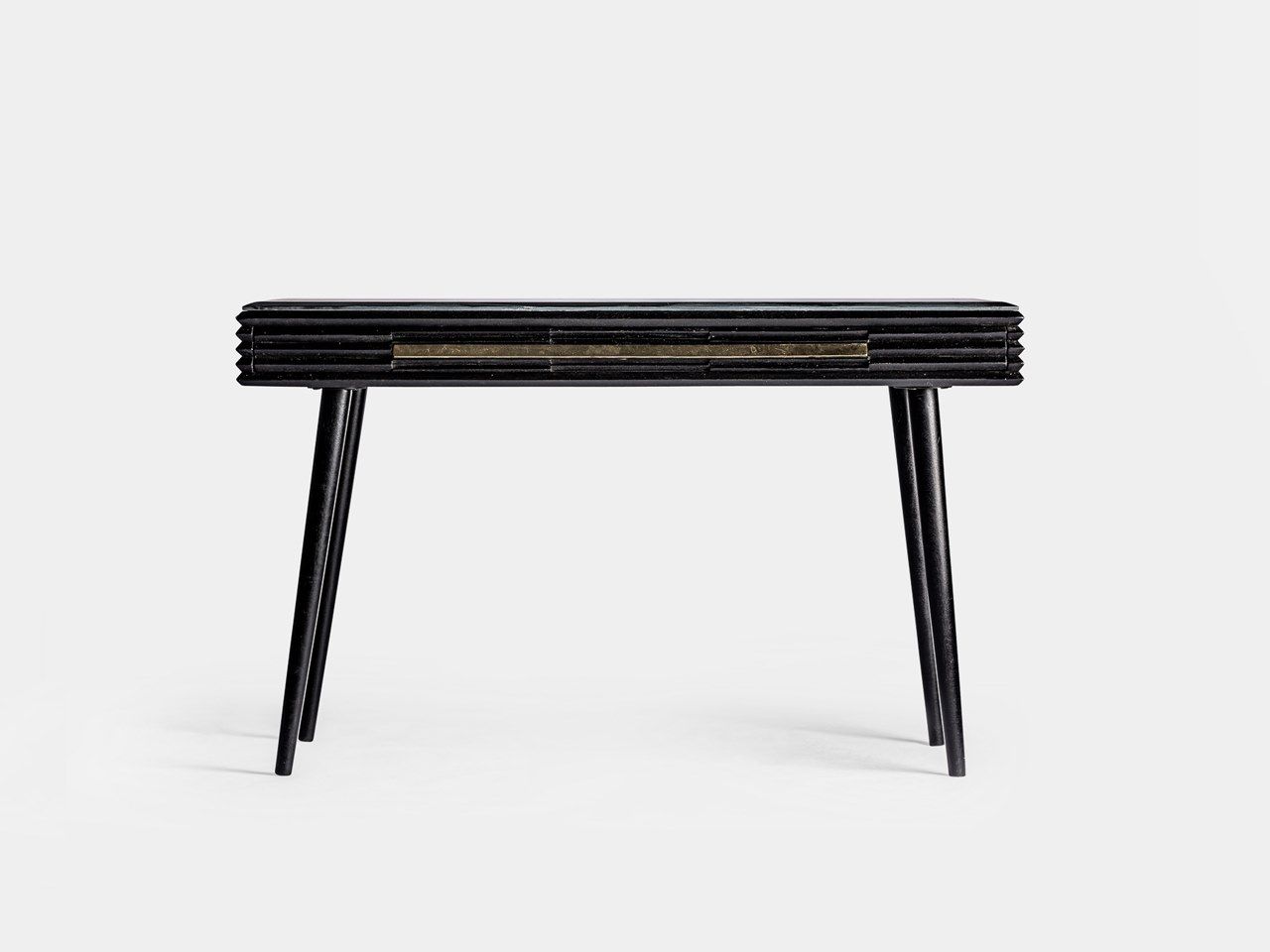 Деревянный письменный стол из манго и мрамора с ящиками Vical Home Plissé Wood ARCH-00050652 - Вид №2