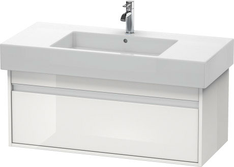 KT669101414 Тумбочка подвесная Ketho #KT6691 1000 x 455 мм Терра, декор Duravit - Вид №2