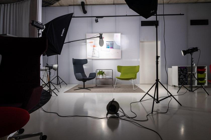 LD Seating Вращающееся кресло из ткани с 4 спицами Flexi lounge sun-id-1414454 - Вид №11