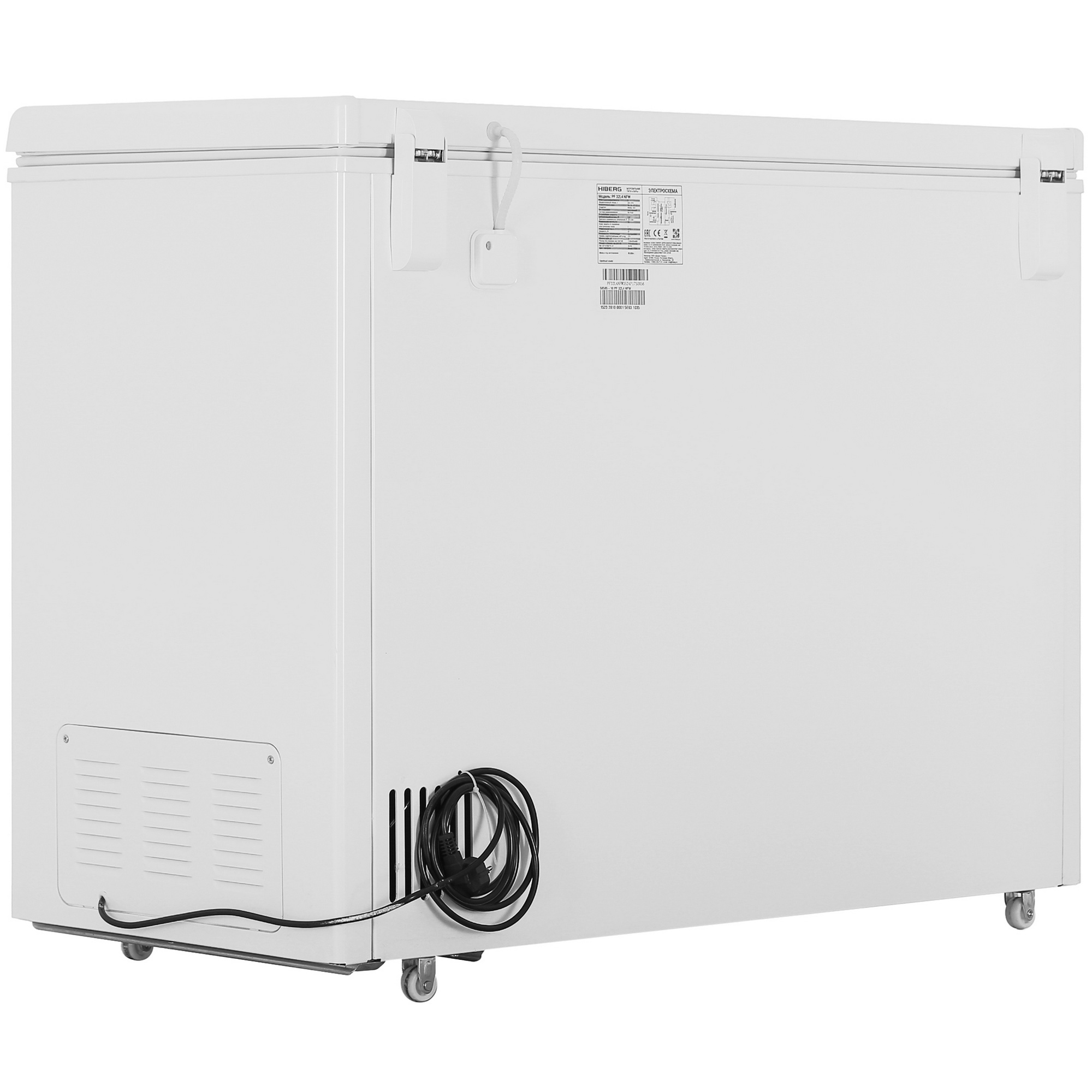 8127650 Морозильный ларь HIBERG PF 32L4 NFW белый STDN-0030670 - Вид №4